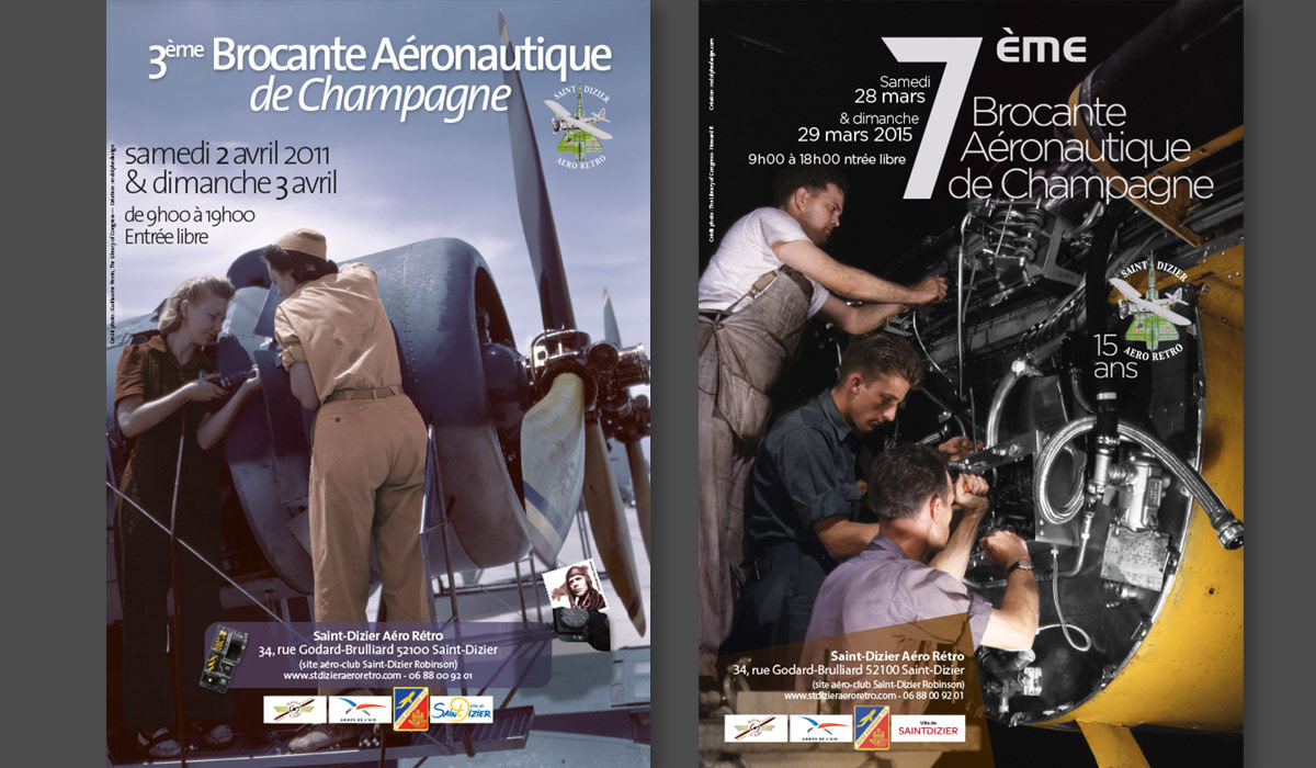 Brocante aéronautique de Champagne 2011 - 2014